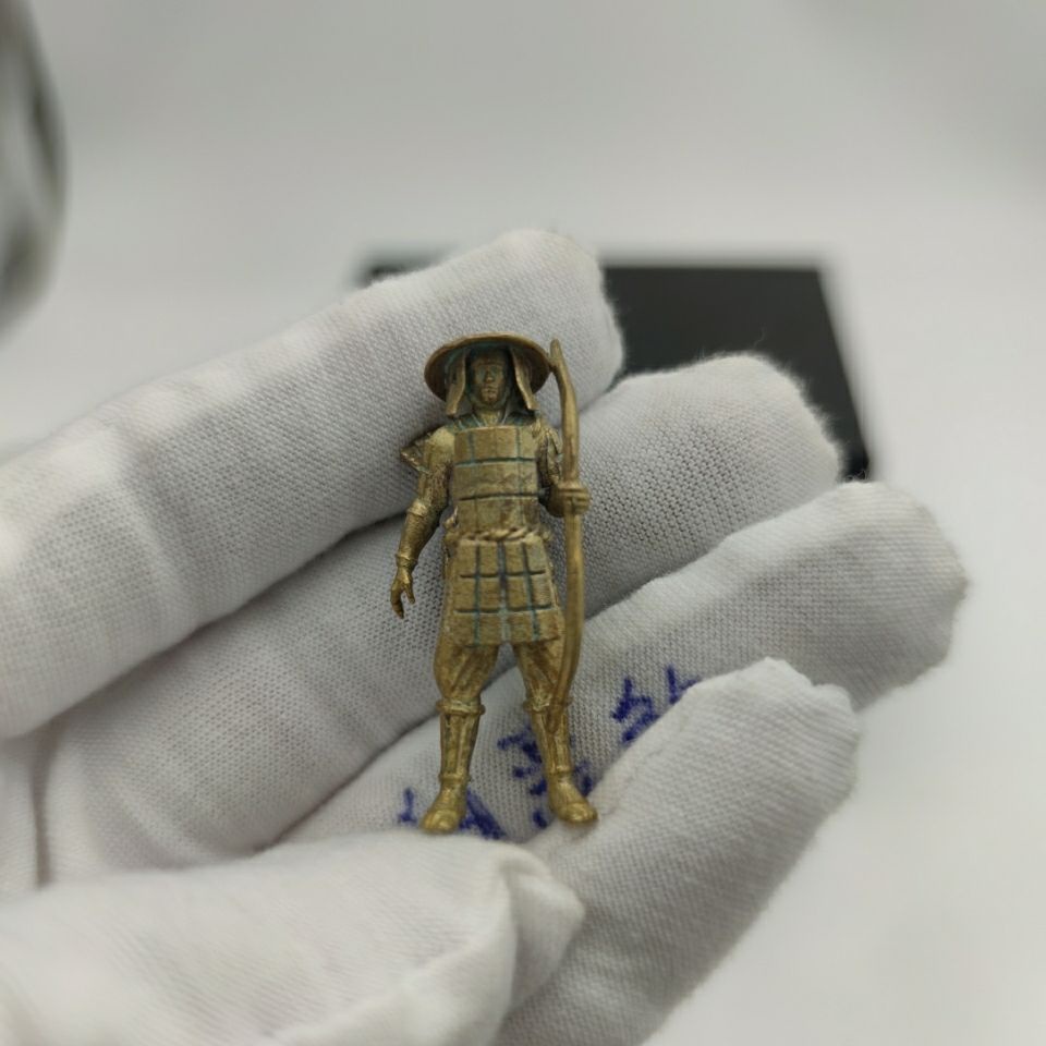 Mô Hình Đồ Chơi Người Lính Samurai Nhật Bản Bằng Đồng Thau 94