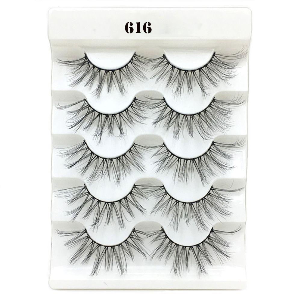 ME Set 5 Cặp Lông Mi Giả 3D Dành Cho Nữ