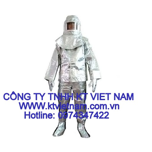 Quần áo chống cháy tráng nhôm China