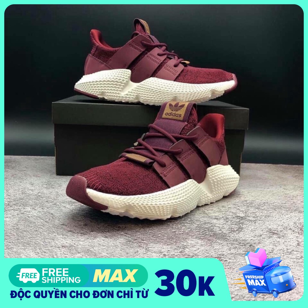 giầy adidas prophere đỏ mận