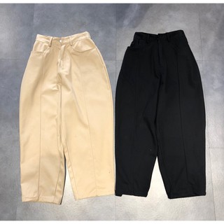 Quần Baggy Kaki Đen