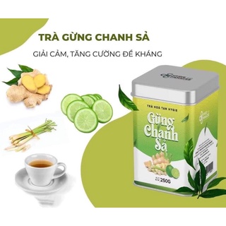 TRÀ GỪNG CHANH SẢ GIẢI CẢM HYGIE