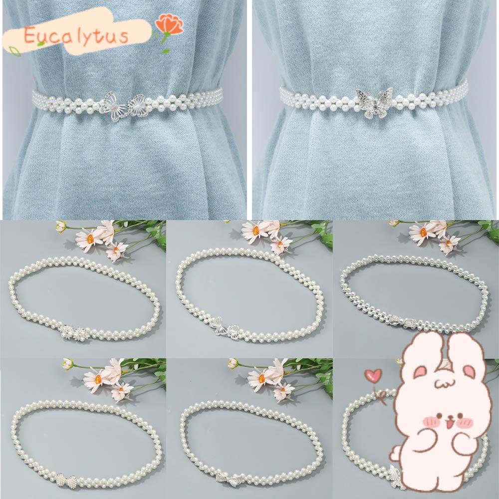 Thắt Lưng Eo EUTUS|Phụ Kiện Dây Ngọc Trai Giả Thời Trang Cho Nữ