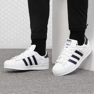 Chính hãng Adidas Nam 20 mùa thu mới SUPERSTAR cổ điển Vỏ đầu Giày BD7429 B41996