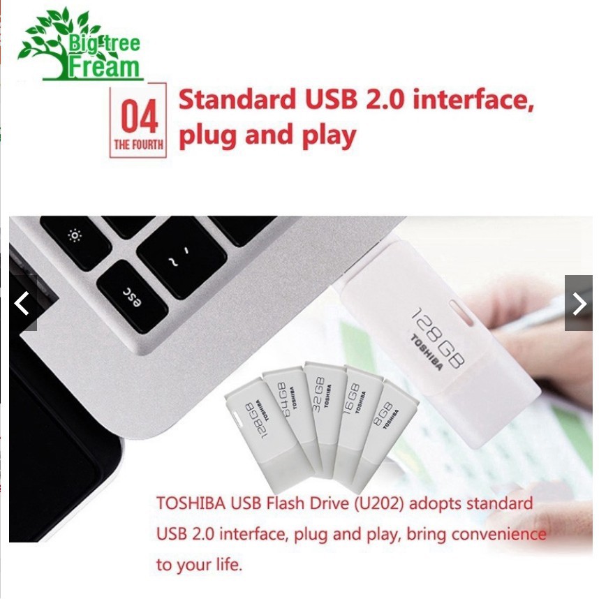 Ổ đĩa USB Toshiba 8GB 16GB 32GB 64GB 128GB tiện lợi | BigBuy360 - bigbuy360.vn