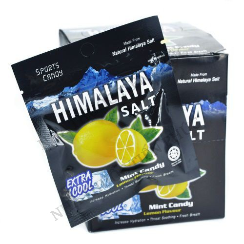 Kẹo ngậm bạc hà chanh muối Himalaya Salt - Bù khoáng, thông cổ cọng