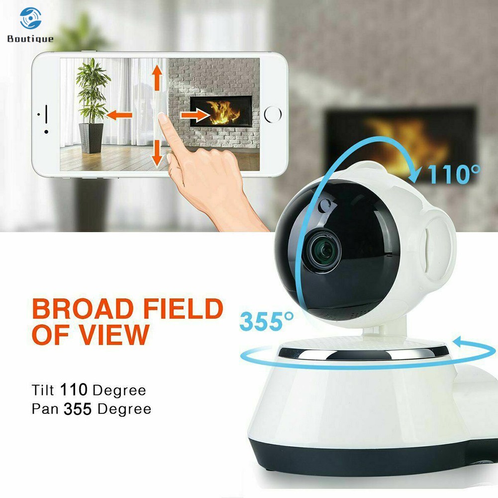 HD 720P Wireless WIFI IP CCTV Camera Smart Home Security Night Vision Indoor