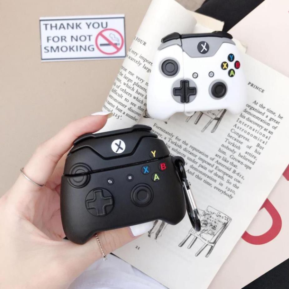 Vỏ bao đựng tại nghe airpod - Case airpod 1/ 2 Tay cầm chơi game Xbox chống va đập -Hồng Anh Case