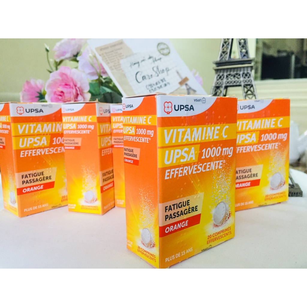 C sủi UPSA 1000 mg 20v nội địa Pháp
