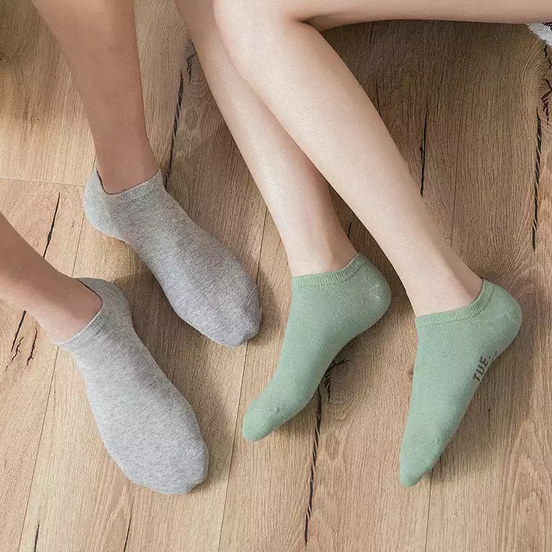 Tất cổ ngắn cho nam nữ , tất tuần cổ ngắn kháng khuẩn không bai xù hàng loại 1