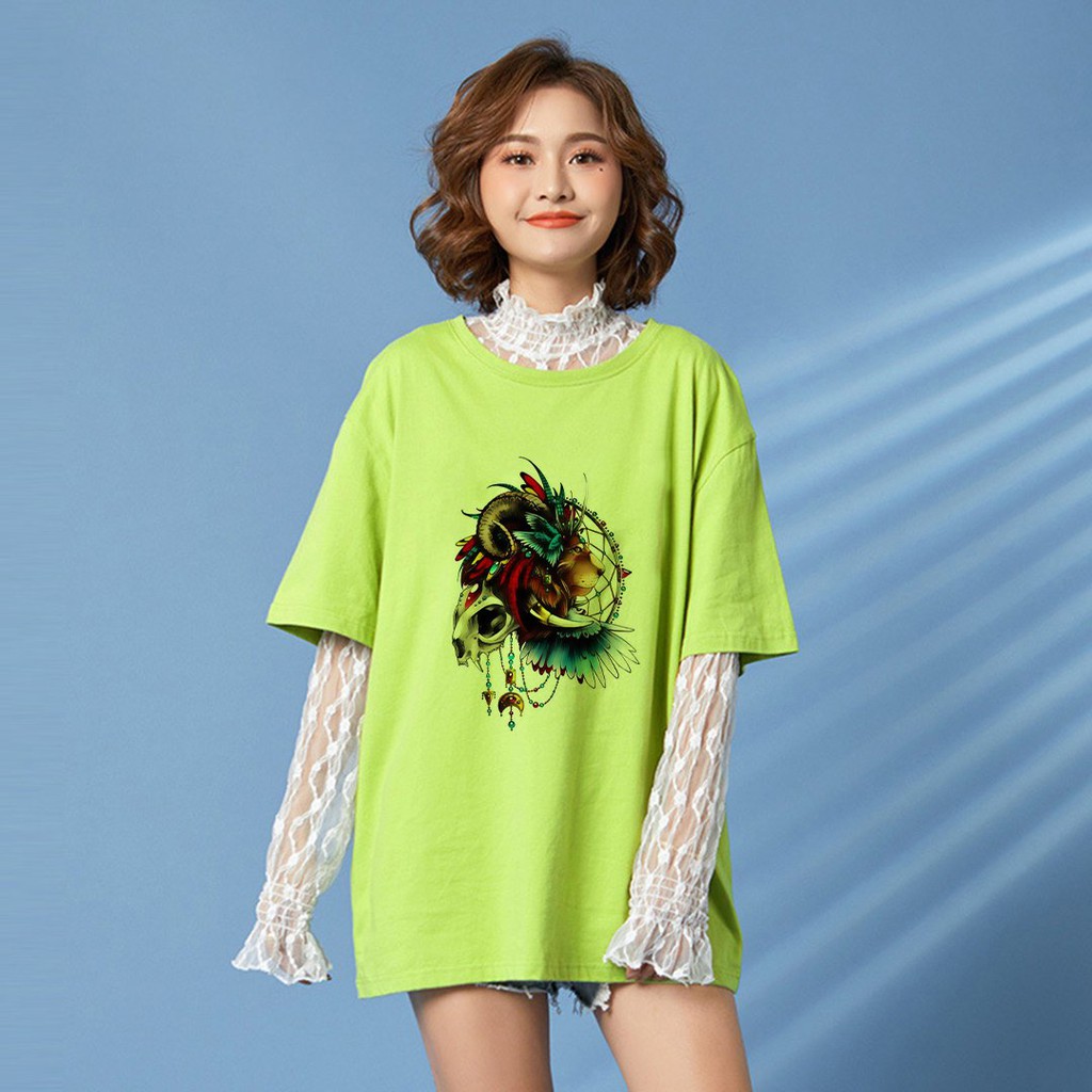 Áo Thun Tay Lỡ In Nhiệt Bộ Lạc form Unisex nam nữ phong cách Ulzzang  ATIN30 -  Áo Phông Nam Nữ Unisex chất Cotton | BigBuy360 - bigbuy360.vn
