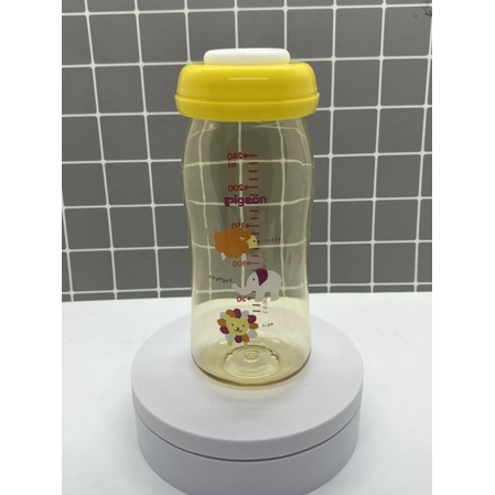 Bình trữ sữa cổ rộng PPSU Pigeon 240ml