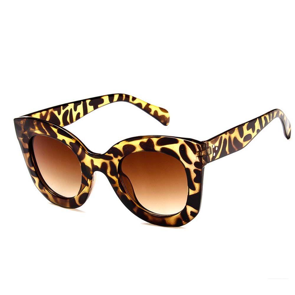 Kính Râm Nữ Chống Tia UV400 WMES15H Màu Đen Phong Cách Vintage