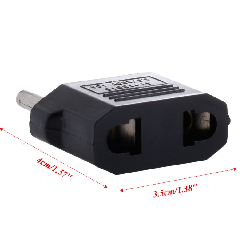 Set 5 phích cắm chuyển đổi US sang EU tiện dụng