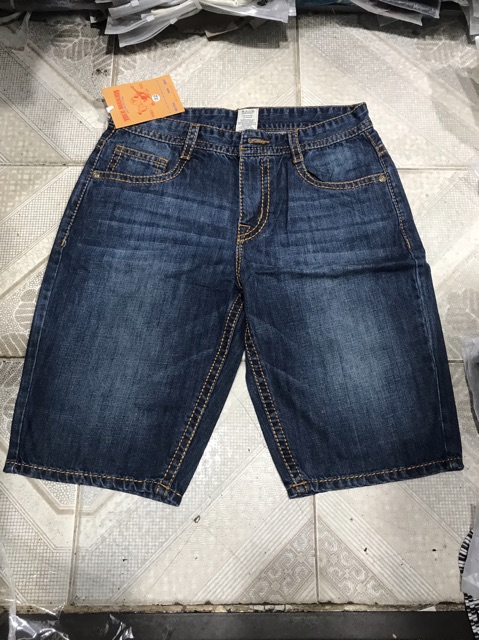 Quần jeans lững nam chỉ nổi
