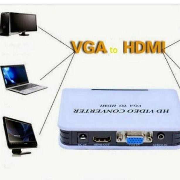 [ Free_Ship ] BOX CHUYỂN VGA SANG HDMI FULL HD