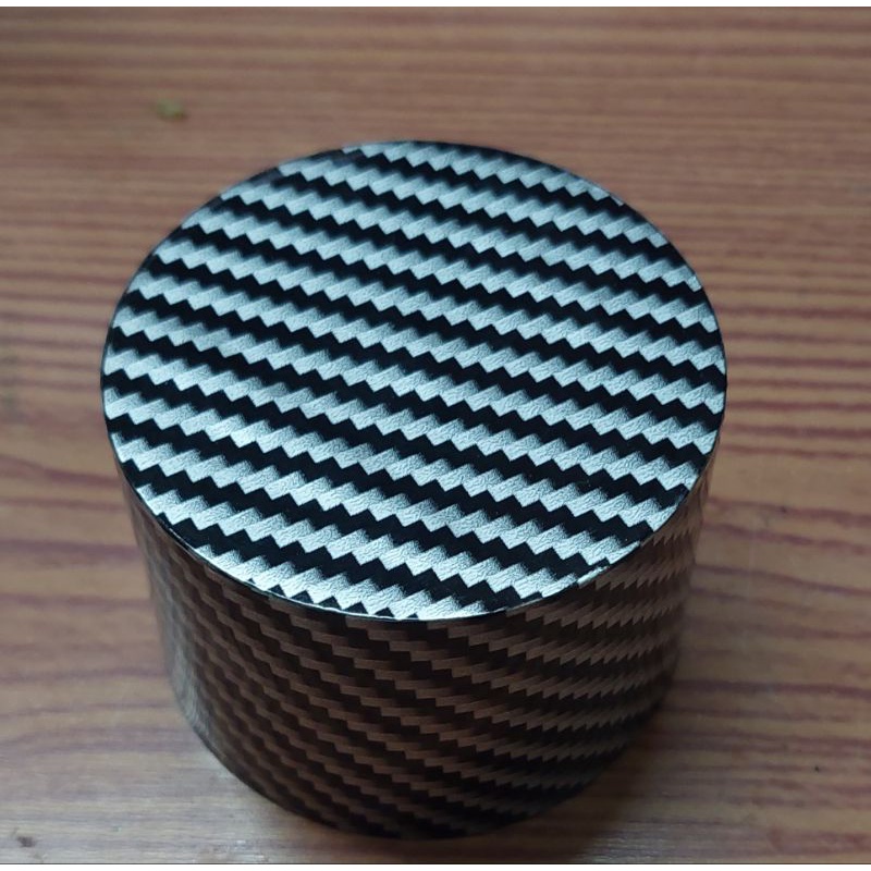 Nắp lắc tài xỉu bọc decal cacbon/nắp lẵc tài xỉu bọc decal tặng kèm chén