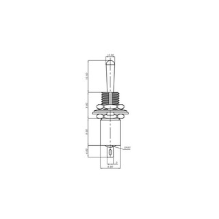 Công tắc gạt MTS 102 6A 125VAC