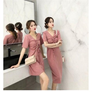 Váy xuông rút ngực