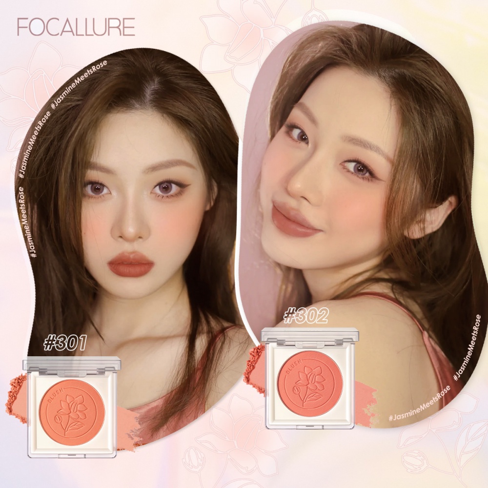 Phấn má hồng Focallure mềm mịn lâu trôi trang điểm tự nhiên