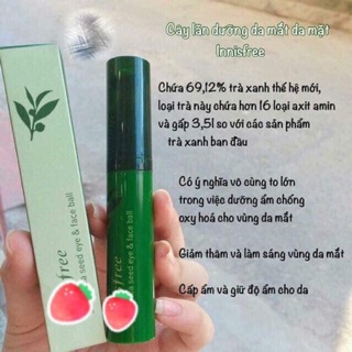 Thanh lăn mắt Green Tea Seed Eye & Face Ball