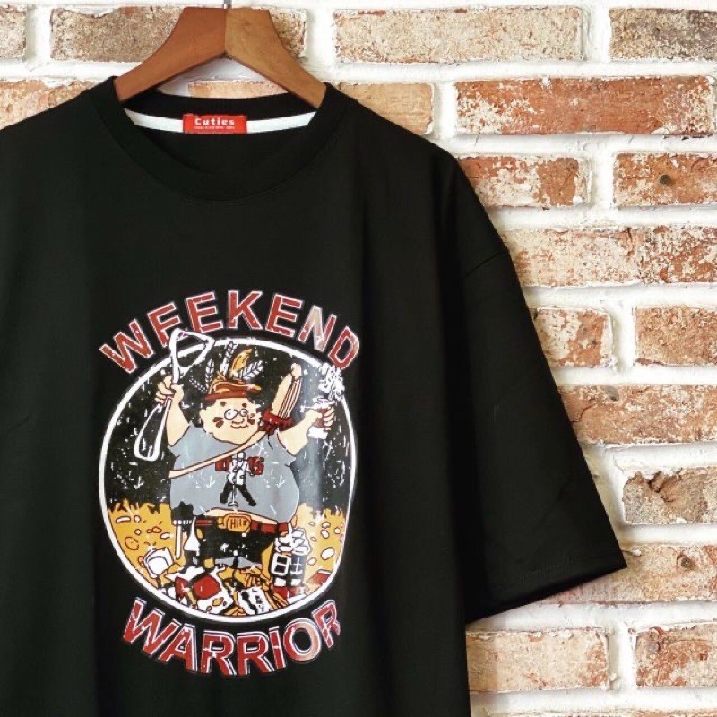 Áo Thun Unisex CHỮ WEEKEND G483, Tay Lỡ Form Rộng