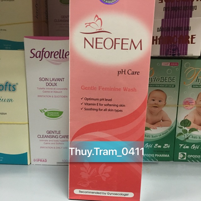 Dung dịch vệ sinh Neofem pH Care giảm viêm ngứa