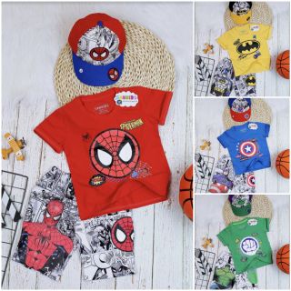 Bộ siêu nhân samkids tặng kèm nón siêu dễ thương