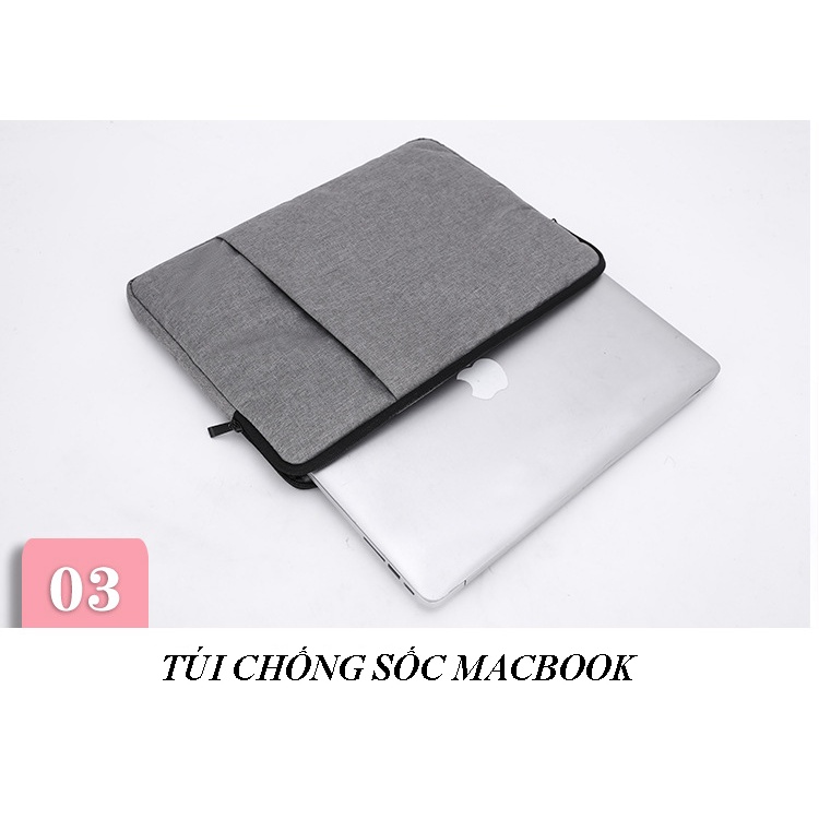 TÚI CHỐNG SỐC MACBOOK ĐỦ SIZE