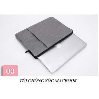 TÚI CHỐNG SỐC MACBOOK ĐỦ SIZE