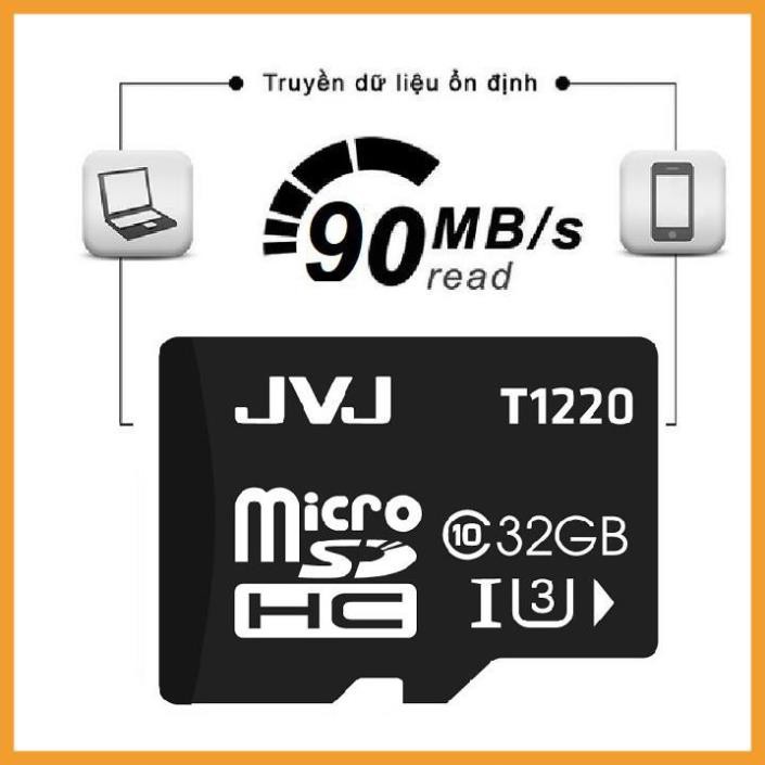 ☢️MẠI DÔ☢️ Thẻ nhớ JVJ 32GB/16GB/8GB/4GB tốc độ cao, bảo hành 5 năm chính hãng