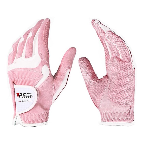 Găng Tay Nữ Chơi Golf PGM ST018/ 100% Da Cừu Non Indonesia/ Chống Trơn Trượt/ Thiết Kế Thoáng Khí