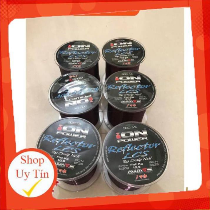 [Thanh Lý]  --TT [Xả Kho] Cước Câu Cá ION POWER 300M Tảng Hình Siêu Bền Đủ Size --TT