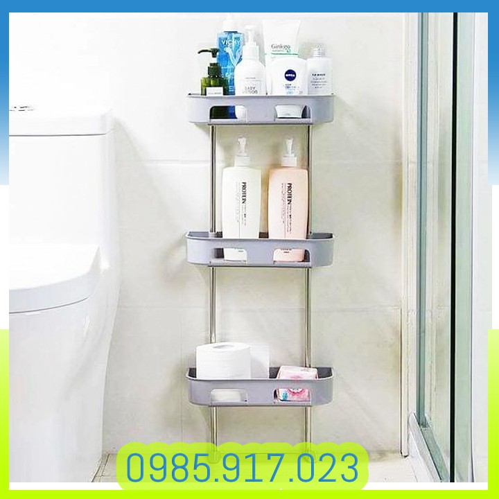 Kệ Để Đồ Sau Toilet , Nhà Tắm 3 Tầng- Tiện dụng