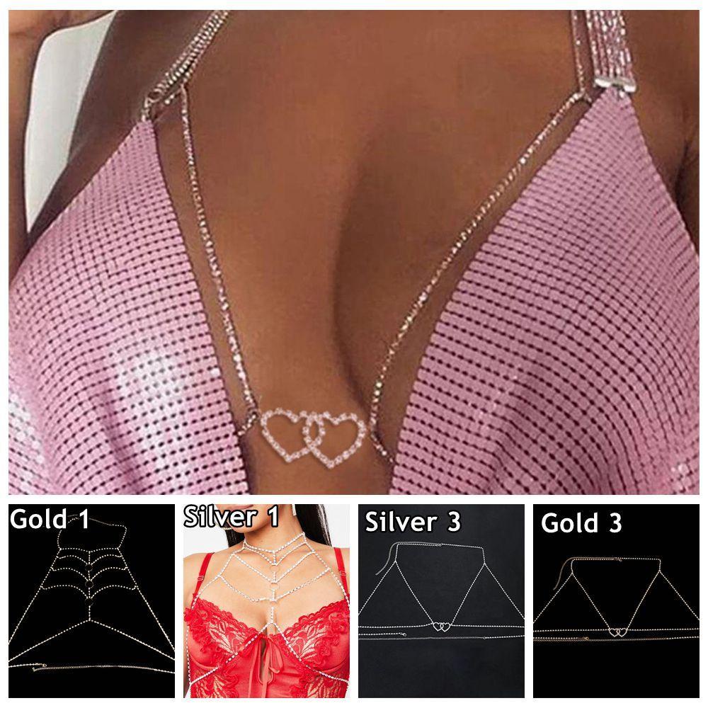 Dây Xích Đeo Áo Ngực MAXG|Dây Xích Đeo Ngực Nhiều Màu Sắc Dùng Khi Mặc Bikini