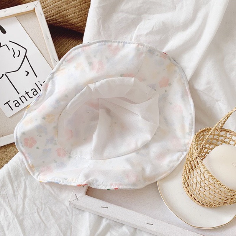 [SALE BỎ MẪU] - Váy bé gái - Váy hoa kèm mũ cưng xỉu, đáng yêu cho bé gái (05- 15kg) - TIỆM NHÀ SU