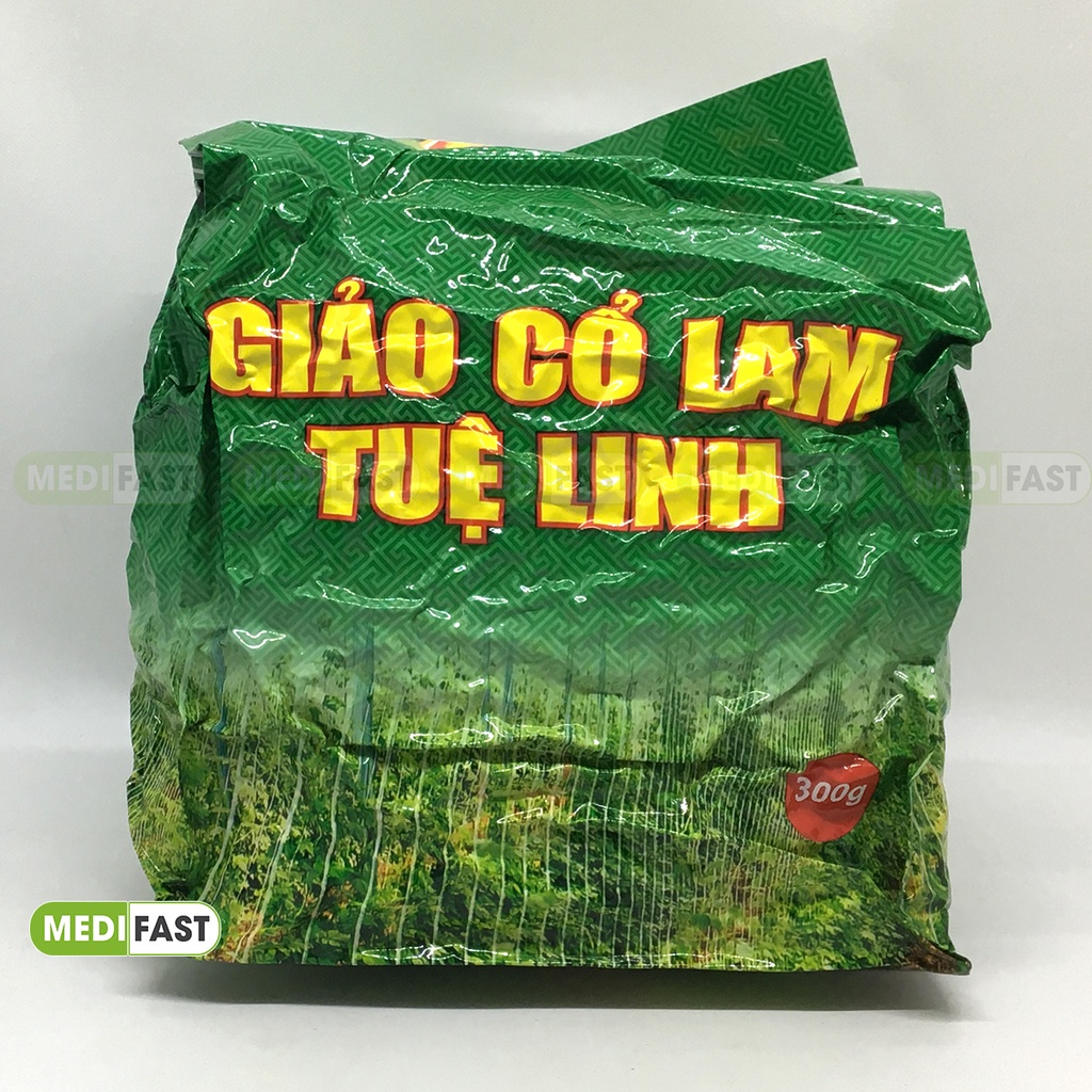 Trà Giảo Cổ Lam Tuệ Linh - Giúp giảm mỡ máu, hạ cholesterol, huyết áp cao - Túi 300g chè khô