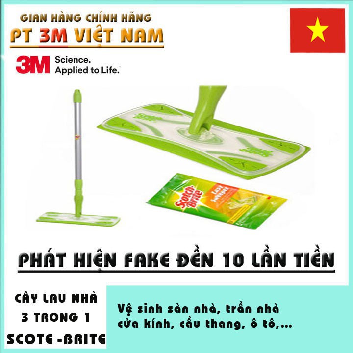 Cây lau đa năng 3M 3 trong 1