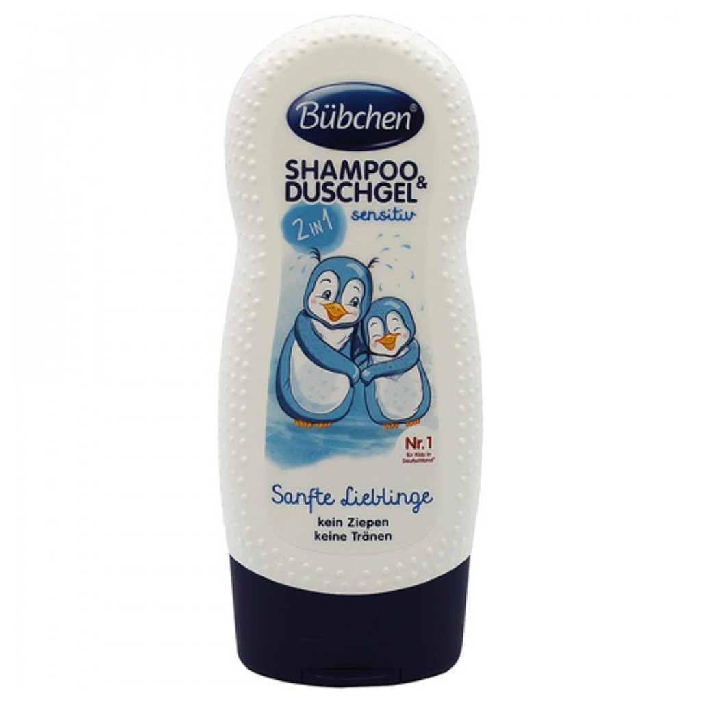 Sữa tắm gội Bubchen Tomlige 2in1