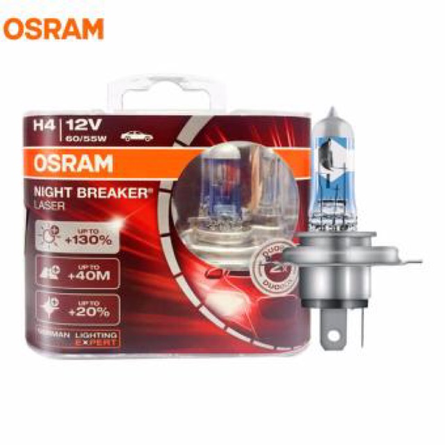 Bộ 2 bóng siêu sáng Osram  12V tăng 150% sáng