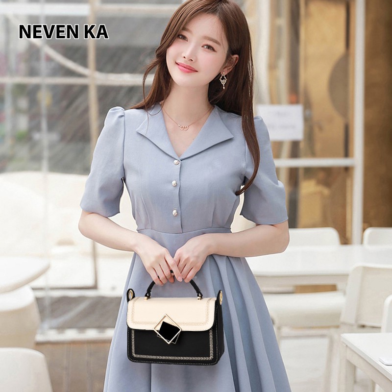 Túi xách nữ khóa gương style Hàn Quốc thương hiệu NEVENKA N11067