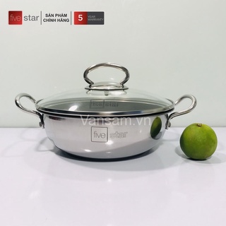 Nồi kho cá, thịt chống dính Fivestar 18cm - 20cm - 22cm