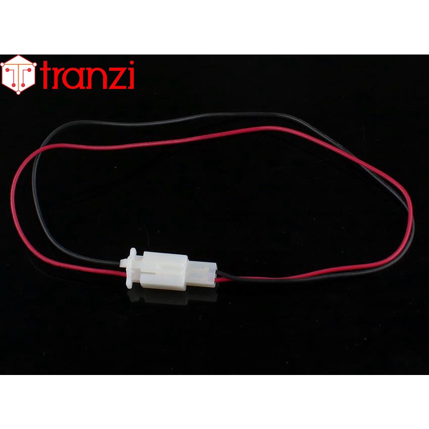 Vỏ header 2.8mm 28050 2P bộ đực cái trắng - túi 10 bộ đực cái