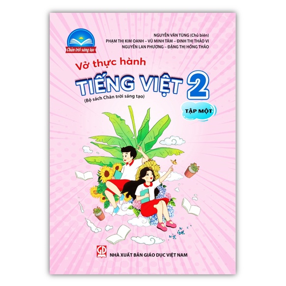 Sách - Combo Vở thực hành Tiếng Việt 2 - tập 1 + 2 (Bộ sách Chân trời sáng tạo)