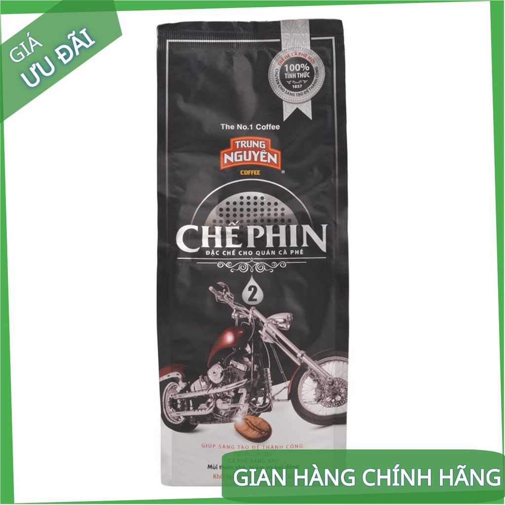 [CHÍNH HÃNG] Cà phê Chế phin 2 Trung Nguyên - Bịch 500 gram - Trung Nguyên Legend