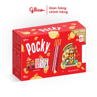 [Q.3] QUẬN 3 [HỎA TỐC] [TẾT 2022] [TẶNG LY] HỘP QUÀ TẾT GLICO POCKY 5 VỊ 190G POCKY CHOCOLATE POCKY HẠNH NHÂN