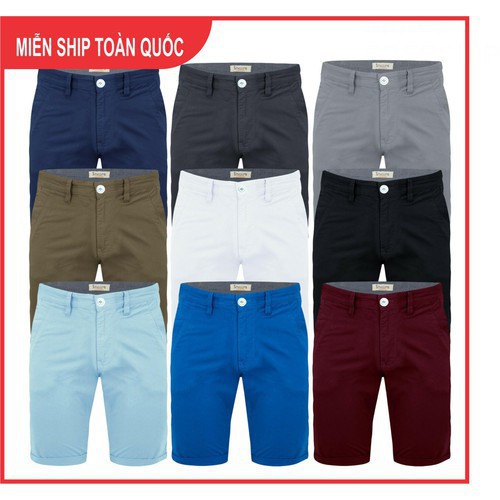 [Mã FATREND5 giảm đến 30k đơn 99k] [Mua 2sp Giảm Ship] Quần short nam kaki chất vải mềm mịn thoáng mát nhiều màu QS01 | BigBuy360 - bigbuy360.vn