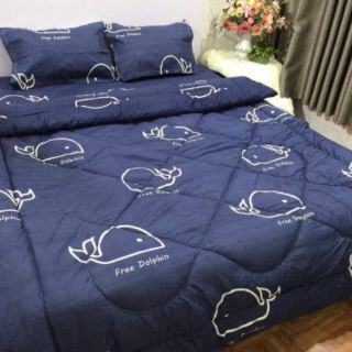 [ SIÊU RẺ ] sét chăn ga gối poly