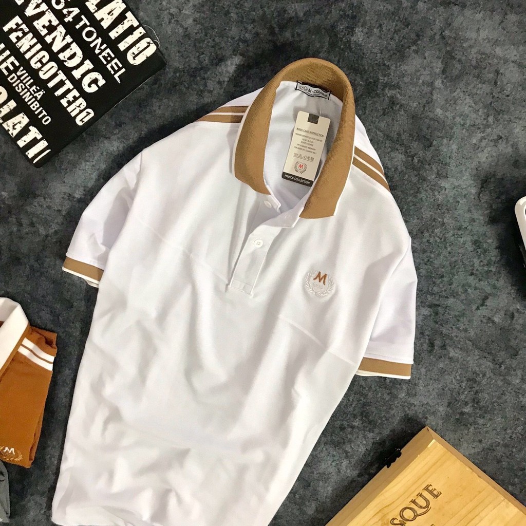 Áo thun nam Havis Mabu 1922 có cổ logo thêu cao câp ASTD086 | BigBuy360 - bigbuy360.vn