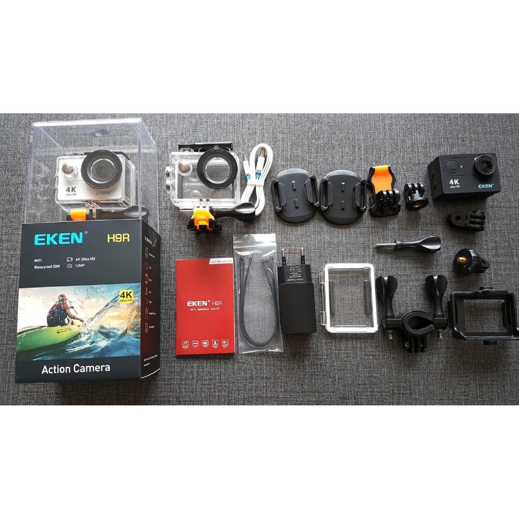 [CHÍNH HÃNG] Eken H9R - Camera thể thao Ultra HD 4K bản 4.0 mới nhất - Tặng Kèm Pin 900 mAh